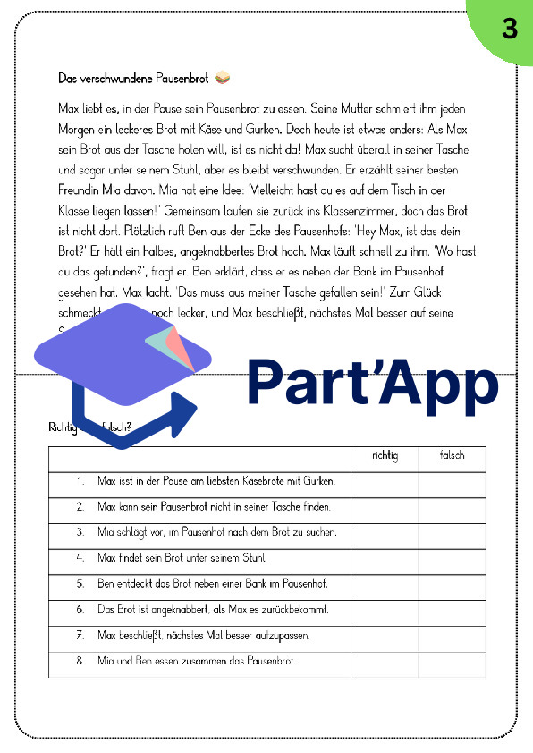 Hörverstehen 2. Klasse 3. Klasse | 10 Arbeitsblätter_5