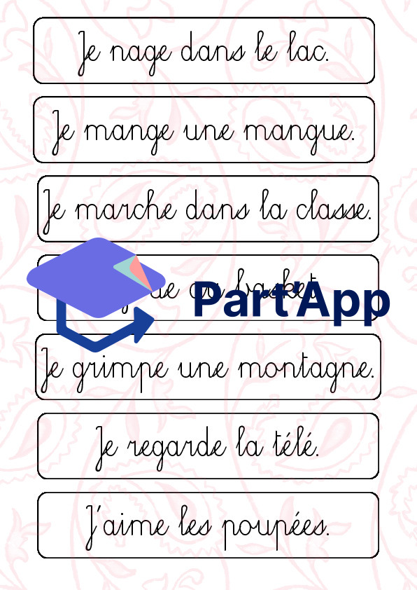 Atelier verbes à l'infinitif en -er 4H_3