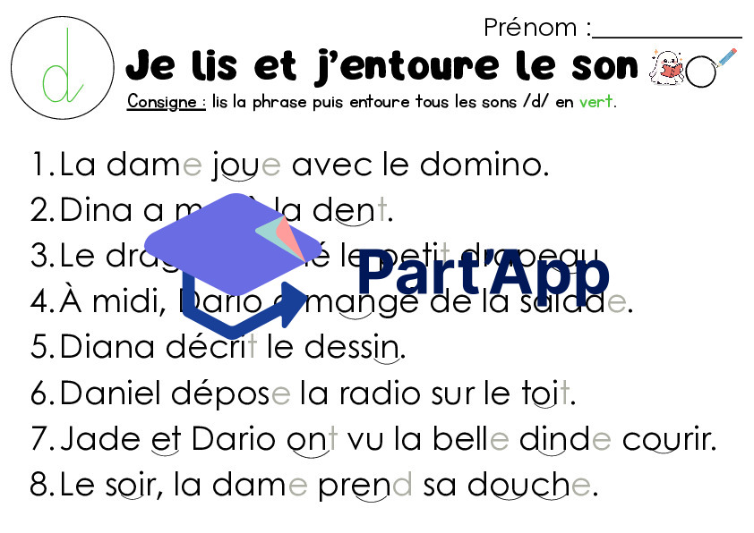 FR / 3-4H - Son /d/ - 5 ateliers + banque de mots_10