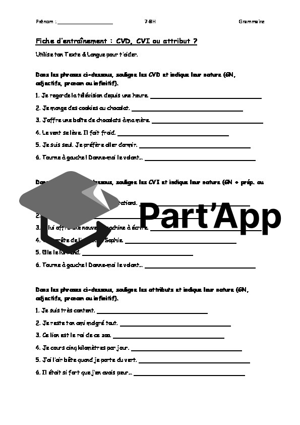 CVD, CVI ou attribut_EXERCICE_2