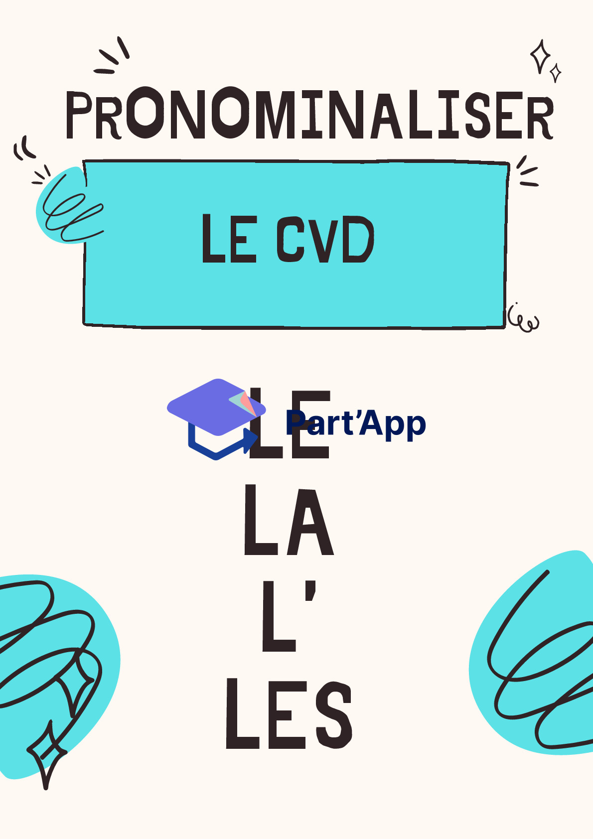 Affiche de classe - la pronominalisation_3