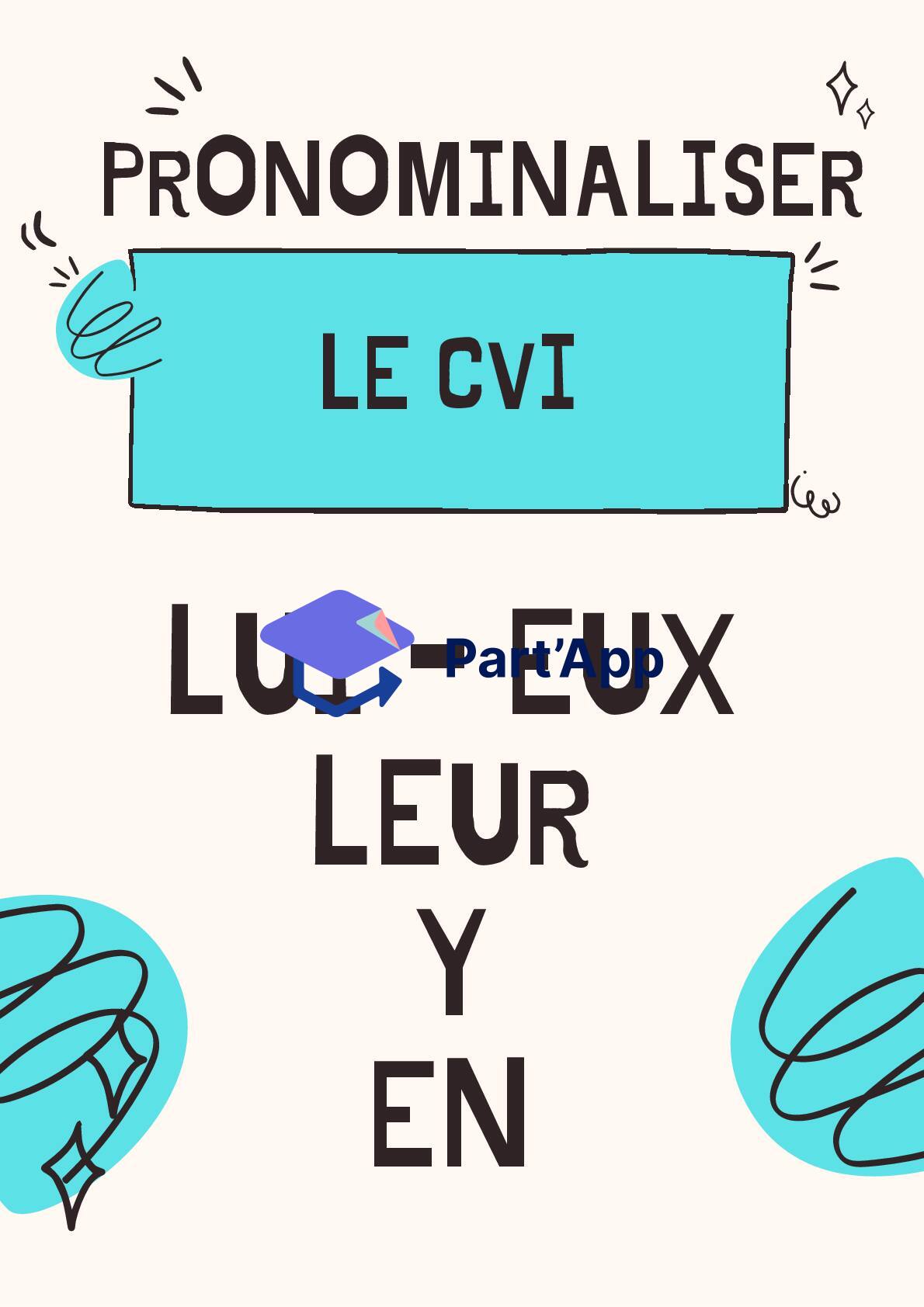 Affiche de classe - la pronominalisation_4