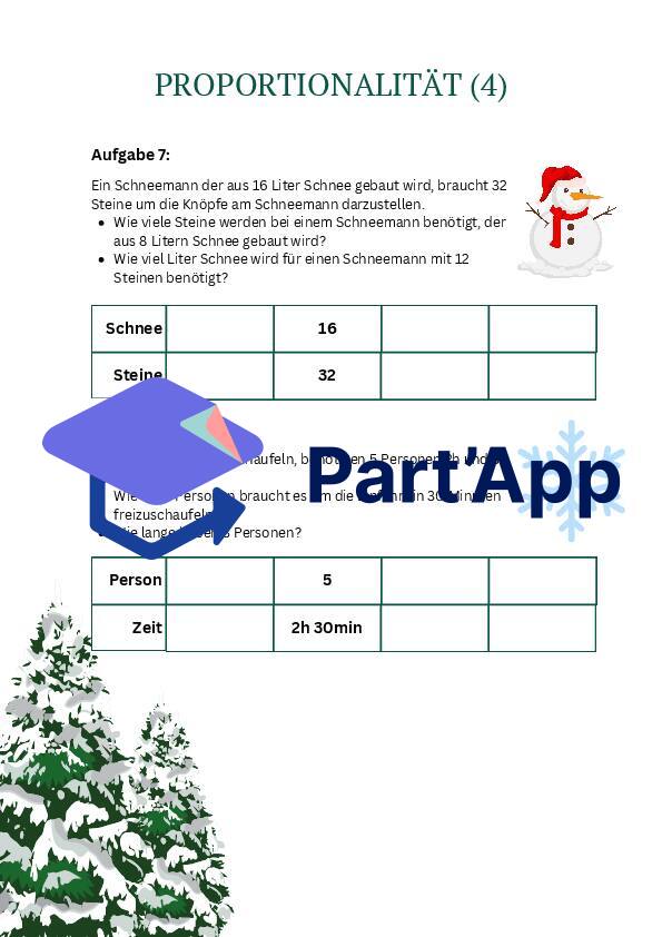 Weihnachtsaufgaben Proportionalität_5