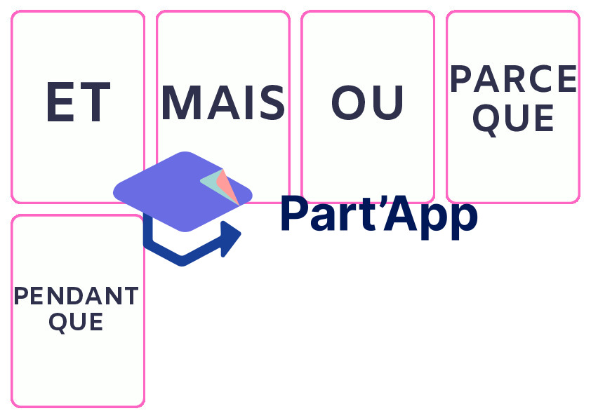 Jeu de construction de phrases complexes à imprimer – Qui, Action (Verbe), Quoi, Connecteurs – 67 cartes variées_6