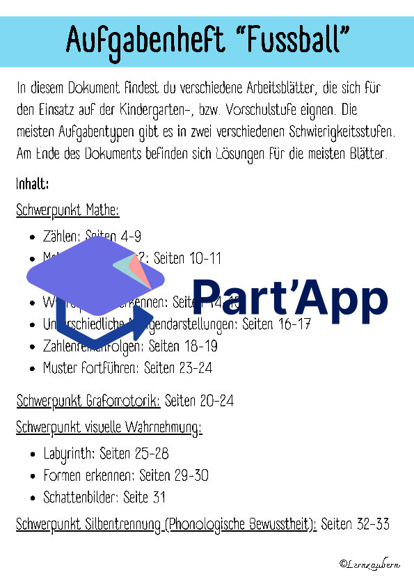 Aufgabenheft Fussball (Kindergarten)_22