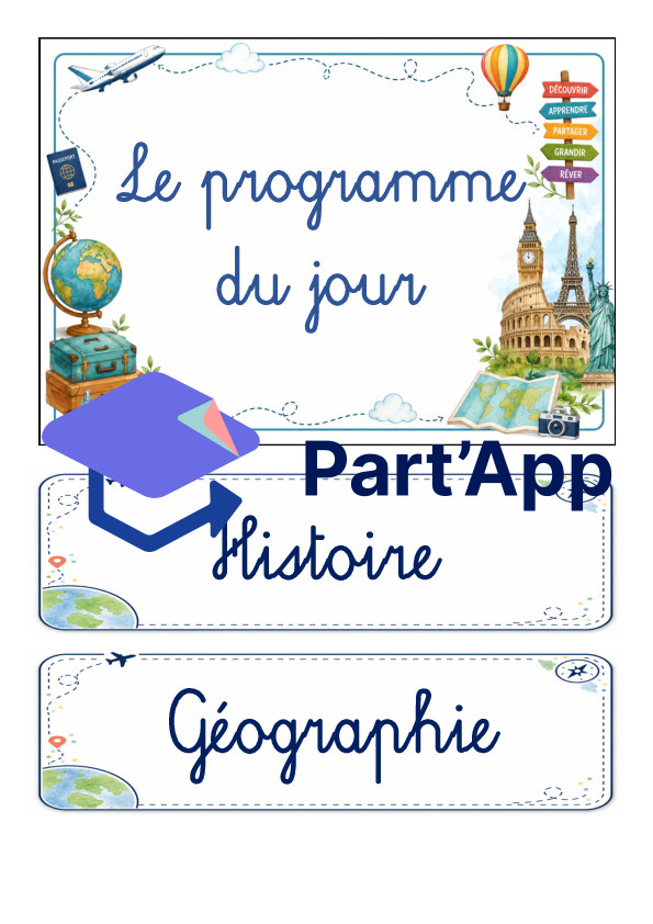 Affichage Ordre du jour - Tour du monde_2