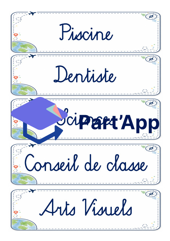 Affichage Ordre du jour - Tour du monde_4