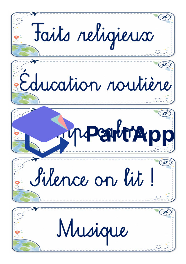 Affichage Ordre du jour - Tour du monde_8