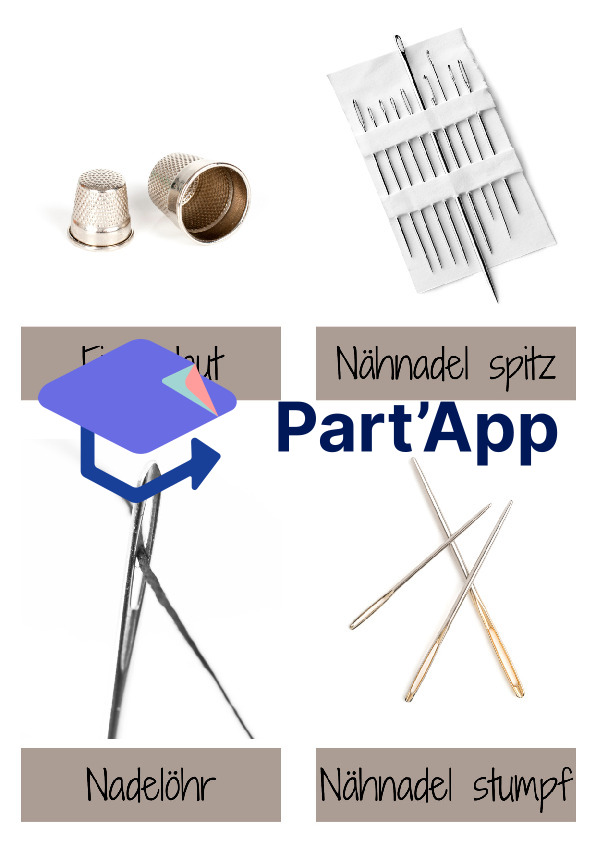 Textiles Gestalten: Lernkarten/Begriffkarten_5