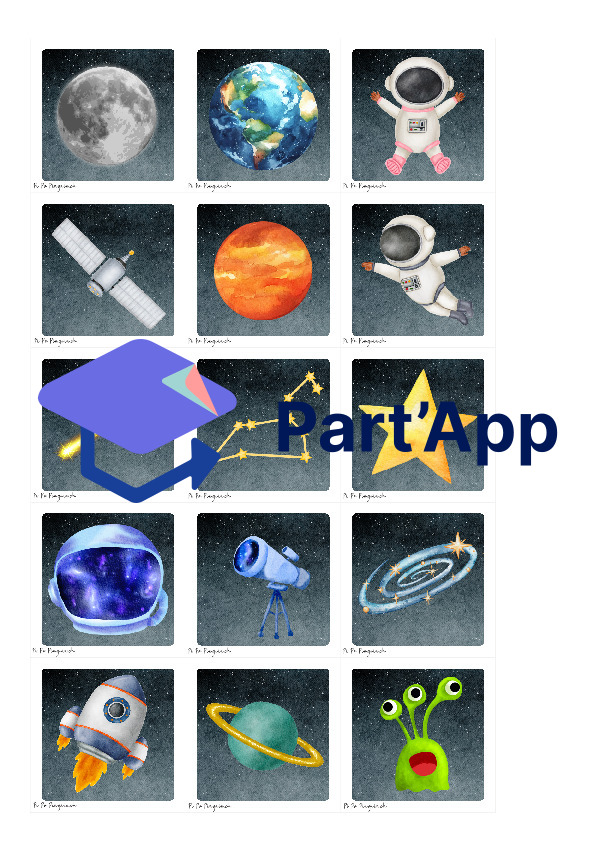 Jeu de mémoire sur l'espace_2