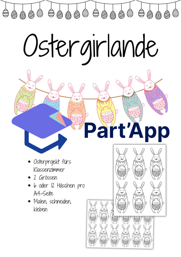 Ostern - Girlande Osterhasen_2