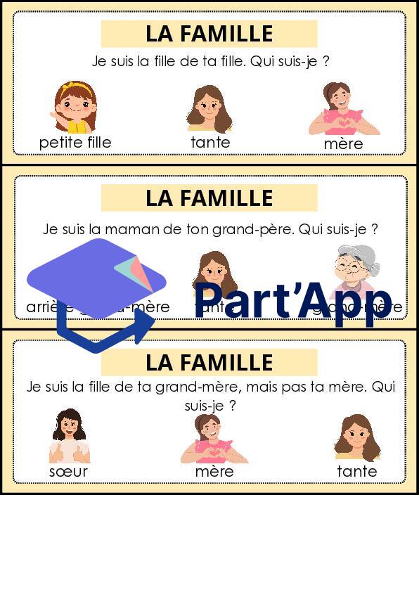 Devinettes sur le thème de la famille - Cartes à pince_6