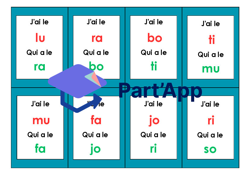 Jeu "J'ai... Qui a ..." version syllabe avec 2 lettres_10