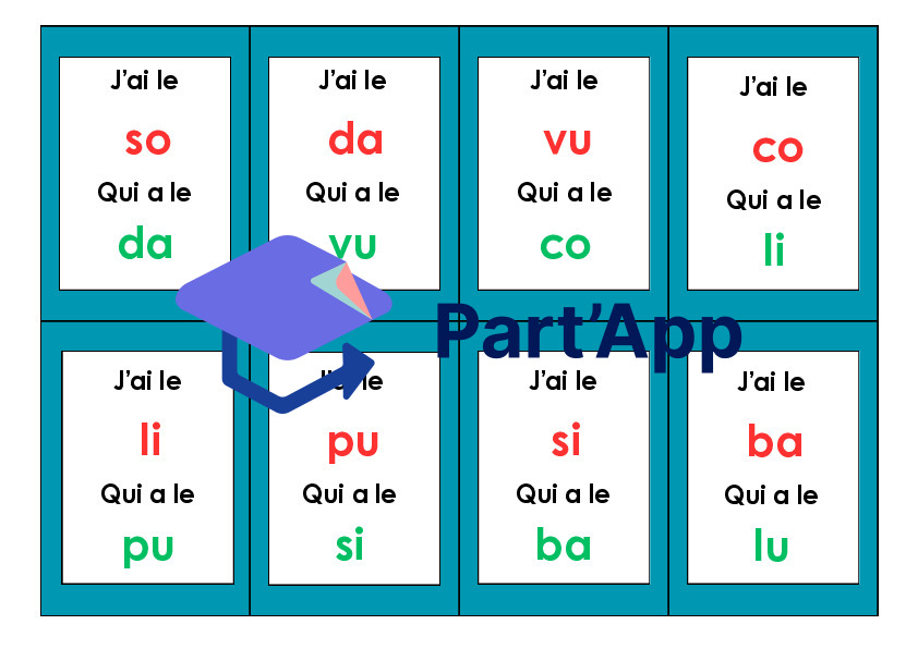 Jeu "J'ai... Qui a ..." version syllabe avec 2 lettres_12