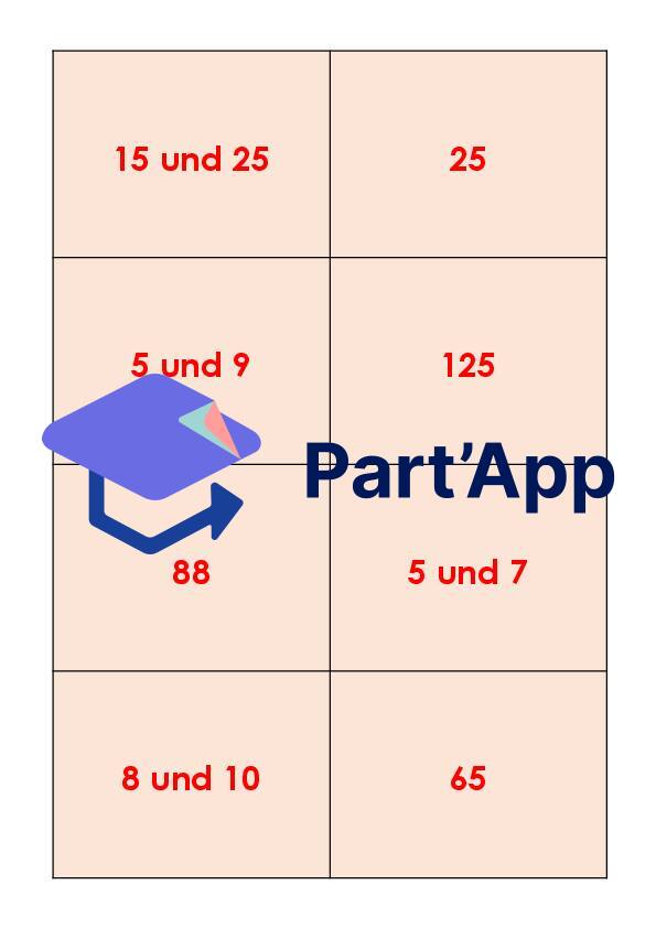 Aufgabenkarten passend zum Lehrmittel Mathwelt, Thema 17_5
