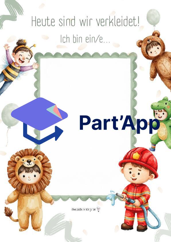 Portfolioblatt Fasching, Karneval_2