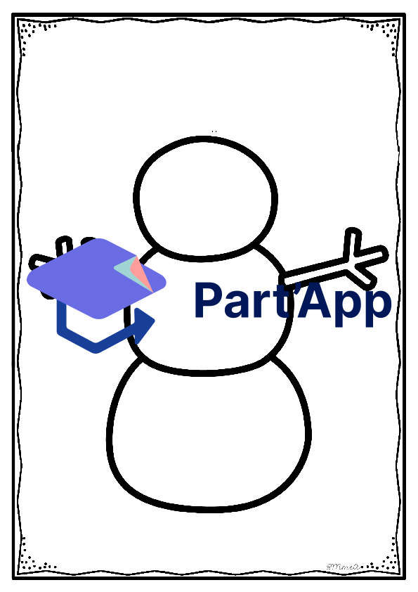 Complète le bonhomme de neige !_5
