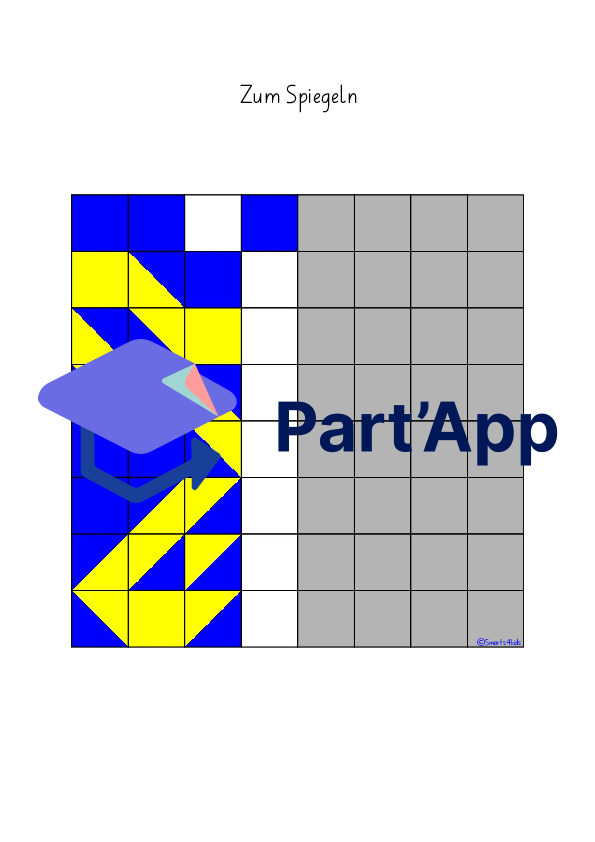 Mosaïque de cubes papillon_48