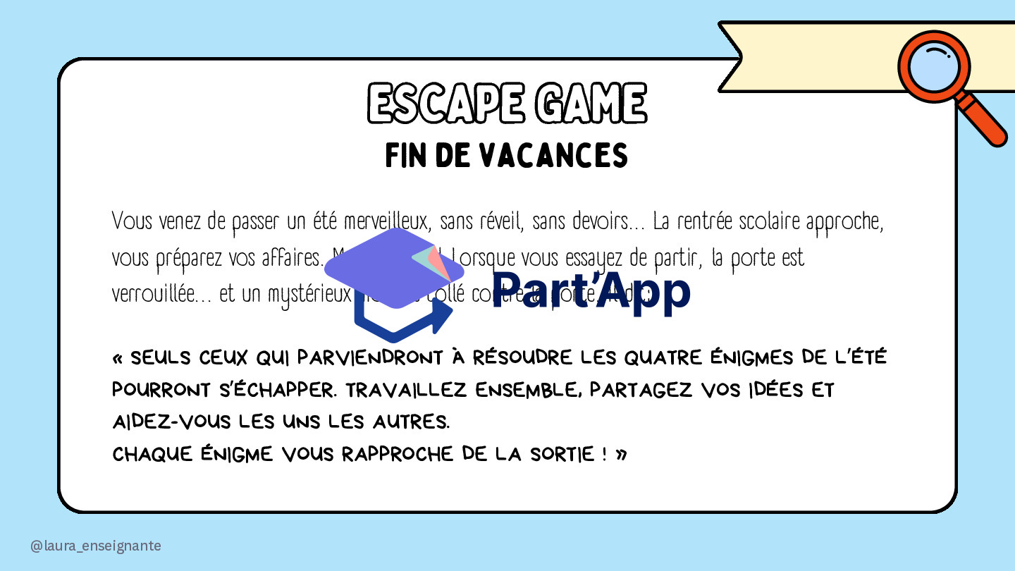 🏖️ Escape Game "Fin de Vacances" – 5P_3