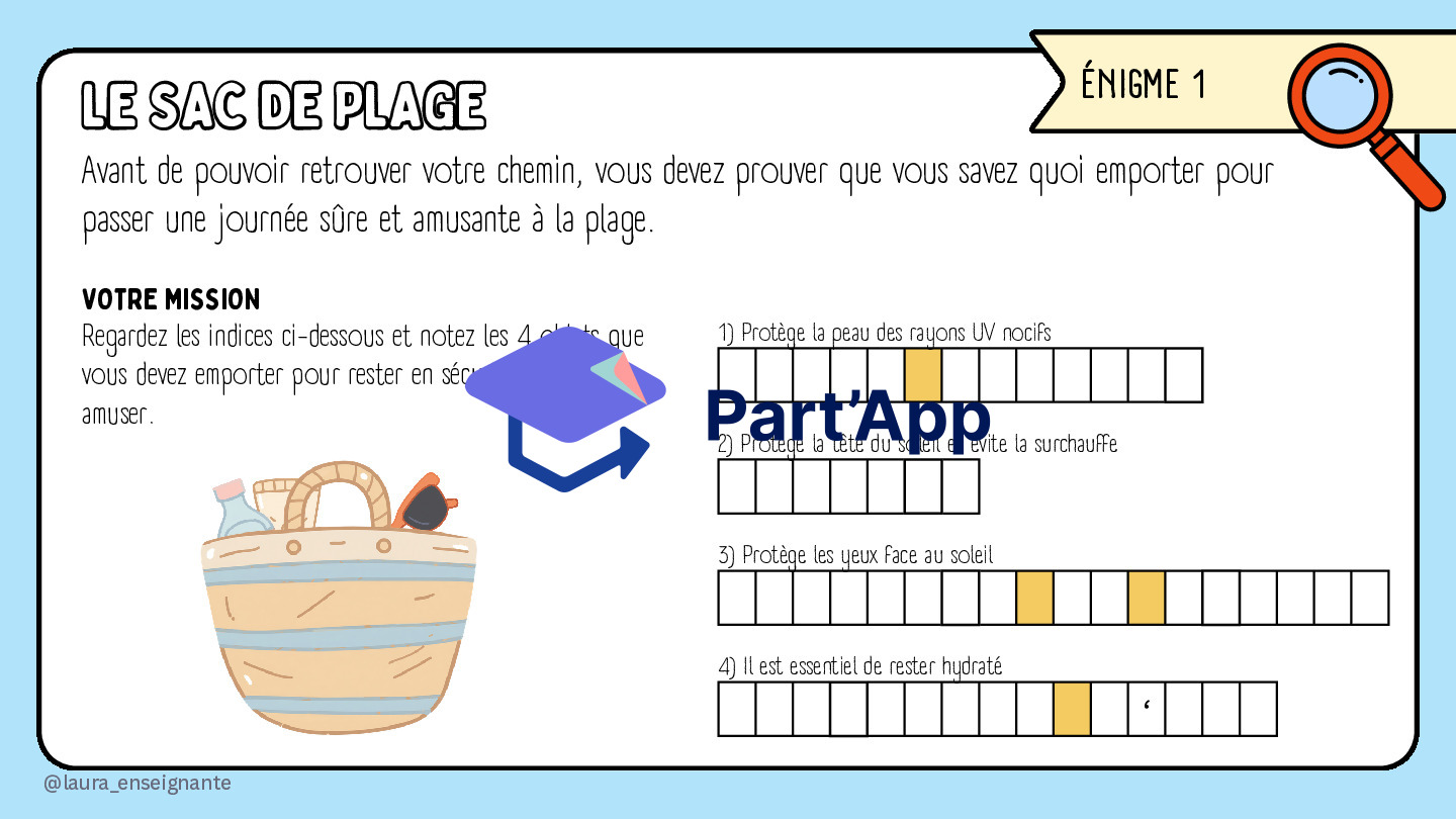 🏖️ Escape Game "Fin de Vacances" – 5P_4