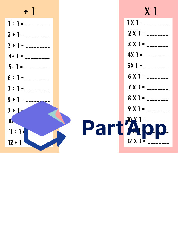 Flashcards Bandes Mathématiques – Multiplications et Divisions (0 à 12)_3