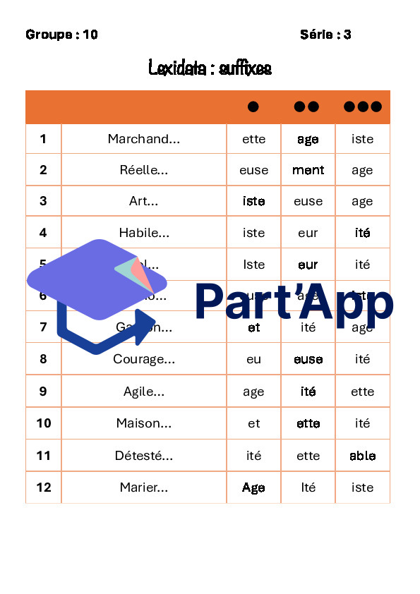 Lexidata : 4 fiches préfixes et suffixes_3