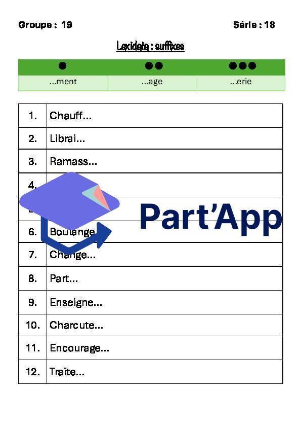Lexidata : 4 fiches préfixes et suffixes_5
