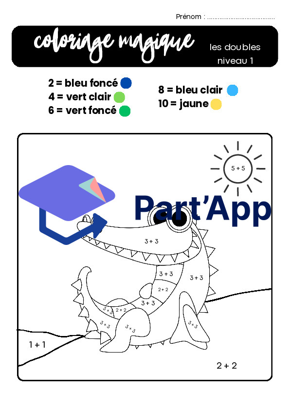 Coloriages magiques - les doubles 0-10_2