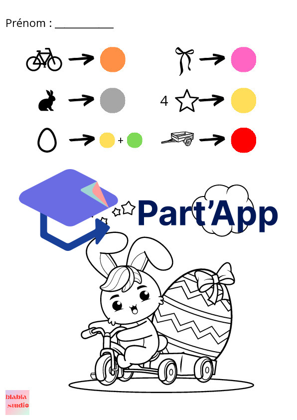 Coloriage avec consignes visuelles - Pâques_4