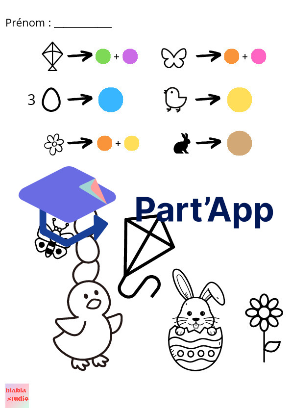 Coloriage avec consignes visuelles - Pâques_5