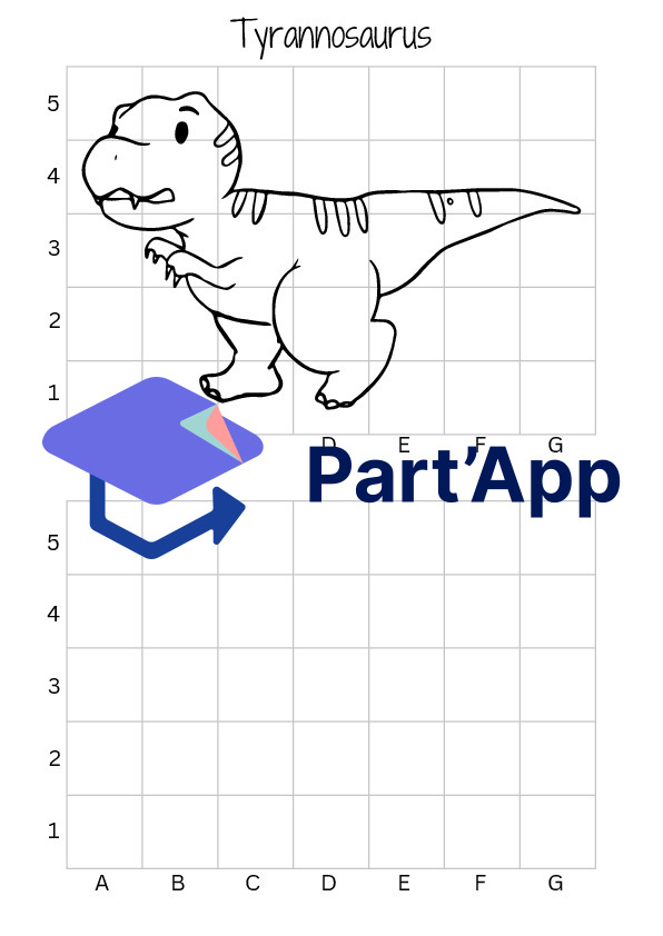 Technique de tramage des dinosaures - Niveau 1 - Apprendre à dessiner_4