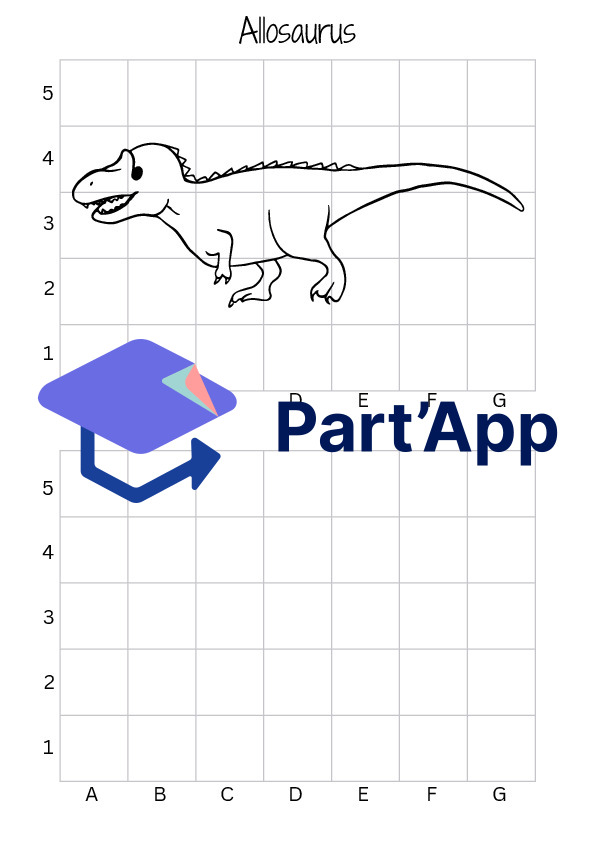 Technique de tramage des dinosaures - Niveau 1 - Apprendre à dessiner_7