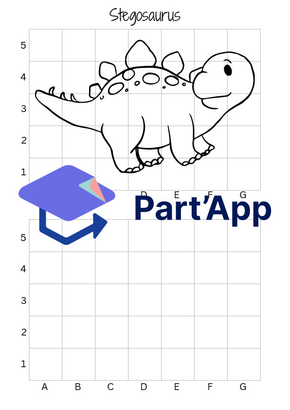 Technique de tramage des dinosaures - Niveau 1 - Apprendre à dessiner_11