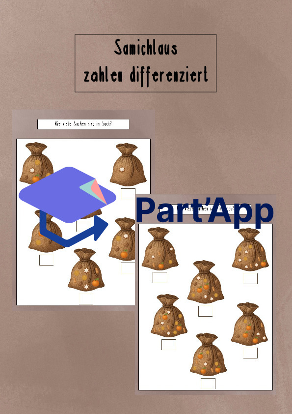 Samichlaus zählen Kindergarten_2