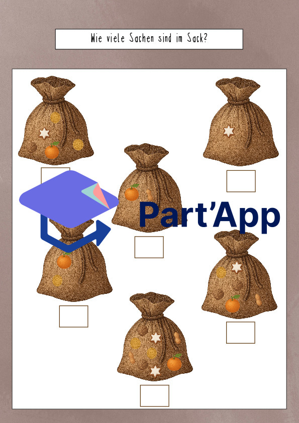 Samichlaus zählen Kindergarten_3