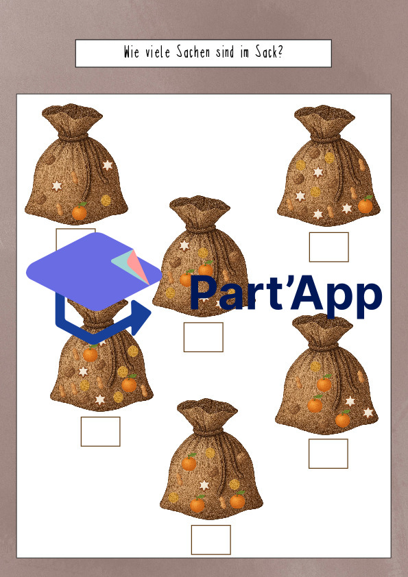 Samichlaus zählen Kindergarten_4