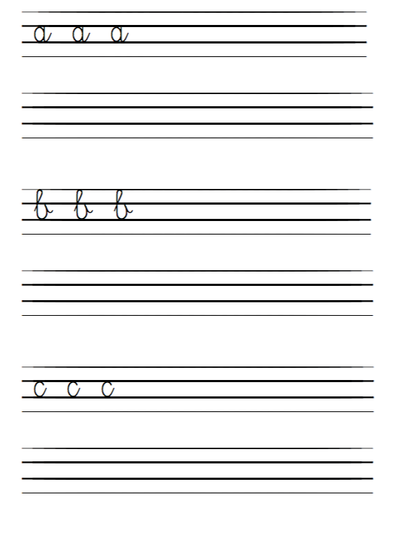 Cahier minuscules écriture 3P_2