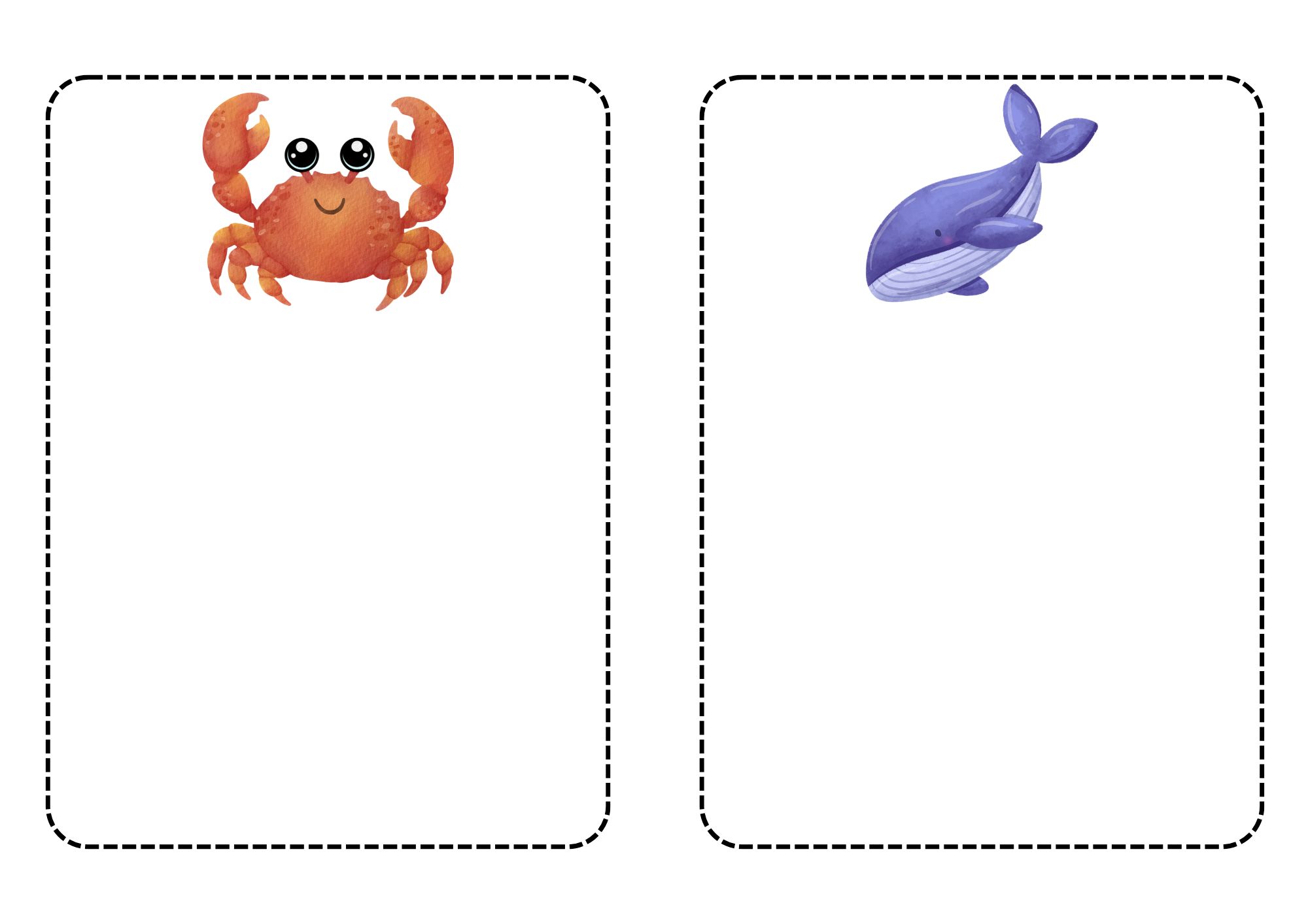 Carte pour atelier - Animaux aquatiques_12