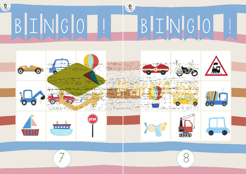 🚙  Bingo ! – Les véhicules 🚗_5
