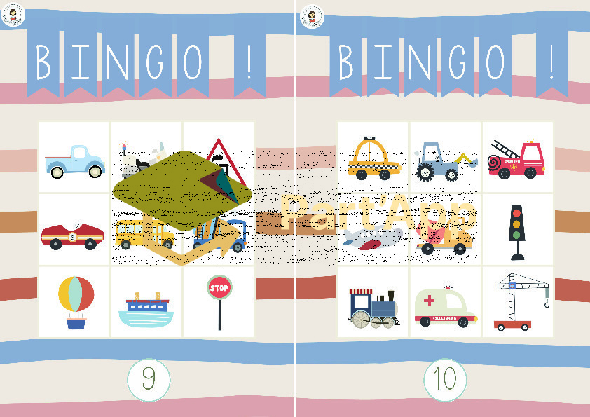 🚙  Bingo ! – Les véhicules 🚗_6