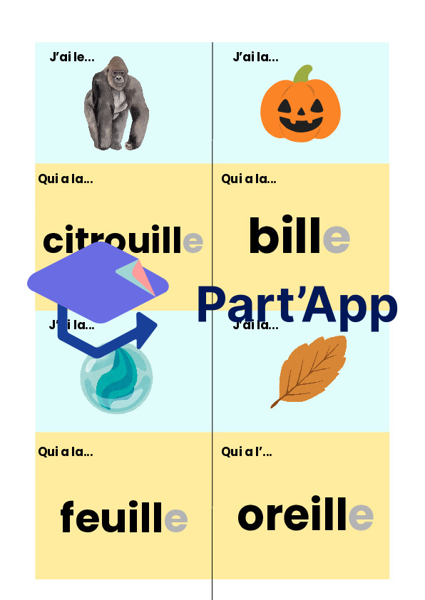 J'ai...qui a... son /ill/_11