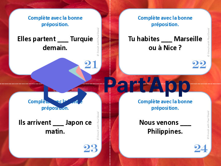 Prépositions de lieu (pays, villes) - 28 CÀT_7