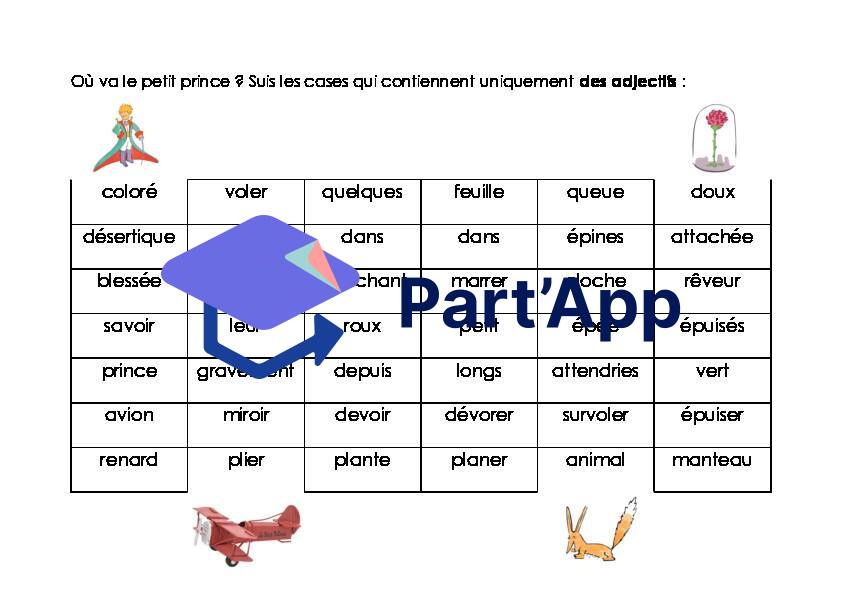 Français 5P - Module 6 - grammaire - adjectifs - labymot_2