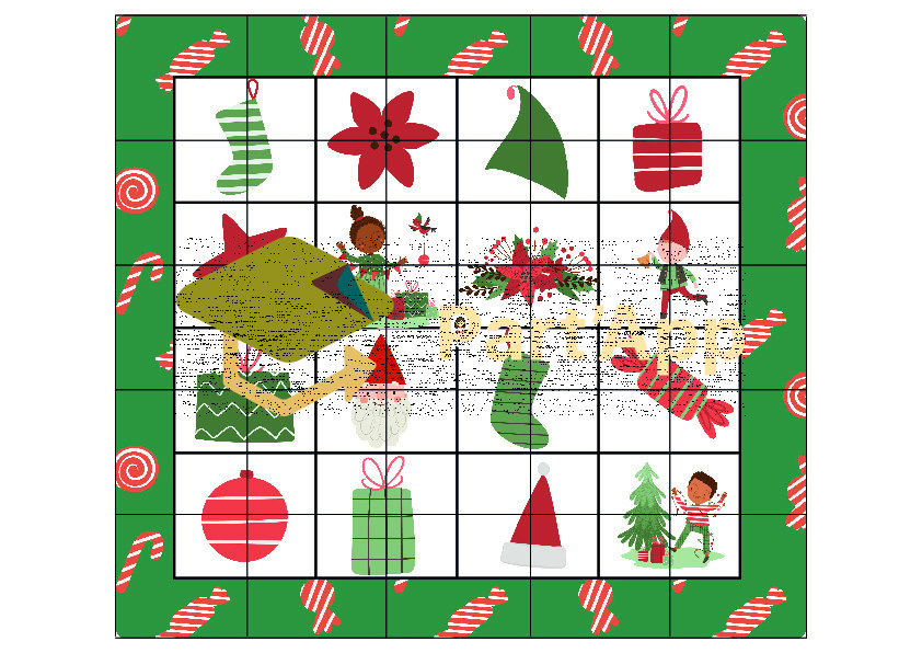 3x puzzles parties thème HIVER et NOËL_4