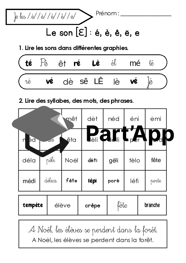 MER 3H : fiches de lecture syllabes, mots et phrases en lien avec le temps 3_10