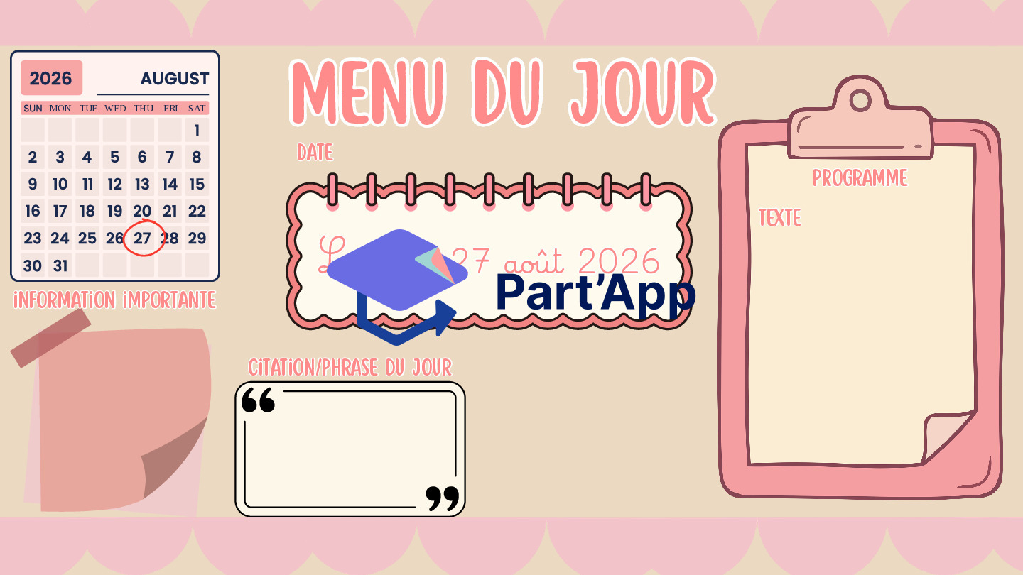 Support de Rentrée Scolaire & Présentation Enseignant – Diaporama Canva Éditable (1H-8H) – Accueil, Règles & Programme_9