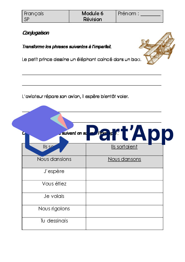 Français 5P - Revision du module 6_2