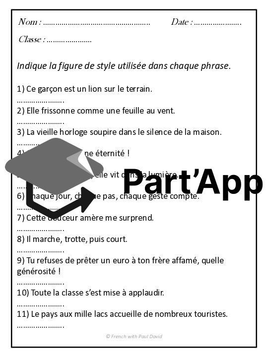 Les figures de style - 6 exercices corrigés_2
