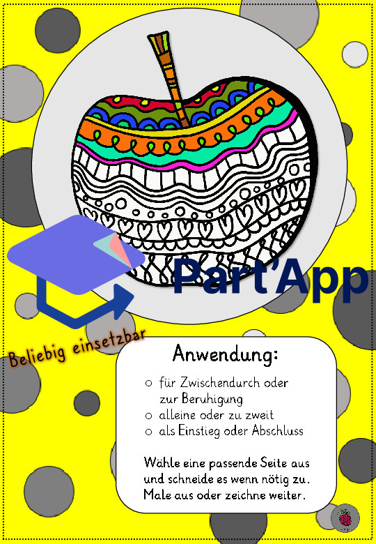 Zeichne weiter_2 Gestaltungsaufgabe Apfel_3