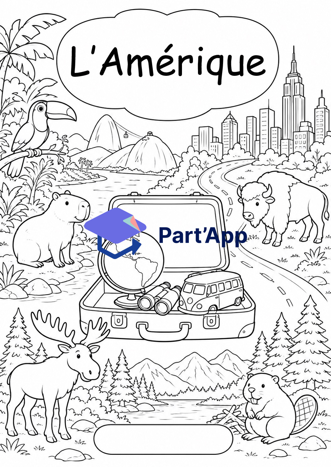 Coloriages sur l'Amérique_2